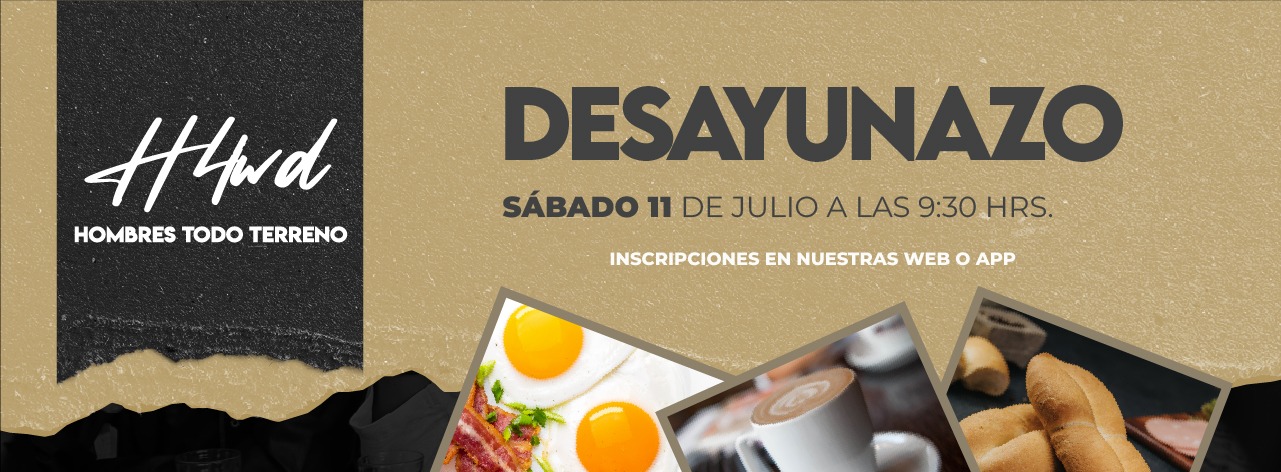 Desayunazo Hombre julio 2026-04